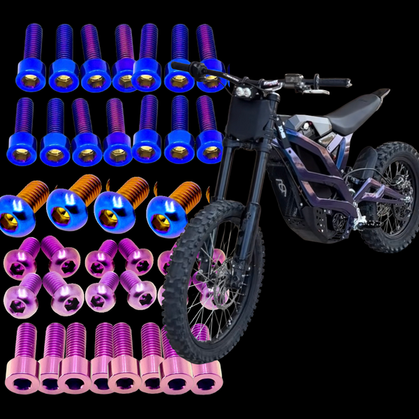 Falcon Bike Titanium Bolt Kit