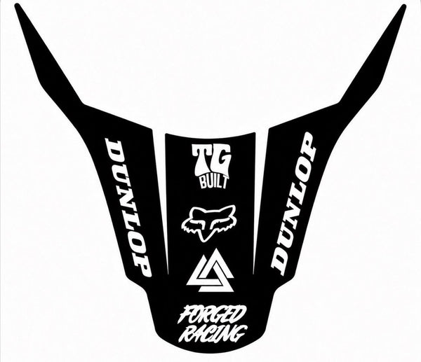 PRE DESIGNED LBX REAR FENDER DECAL