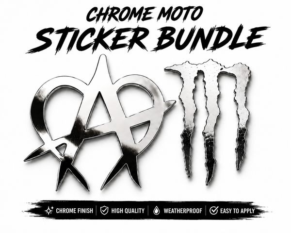 Moto-Sticker Bundle (CHROME)