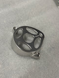 Surron Ultra Bee Metal Motor Cover | CNC Upgrade Replacement (Black & Chrome)