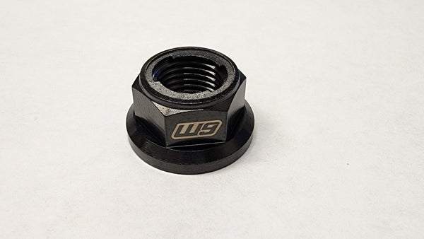 Warp 9 Titanium Rear Axle Nut — Replacement