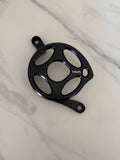 Surron Light Bee X & E-Ride Metal Motor Cover | CNC Upgrade Replacement (Black & Chrome) — view 3