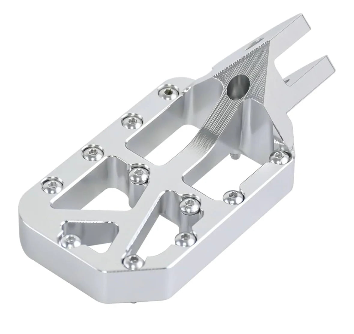 FORGED Wide Footpegs - SILVER