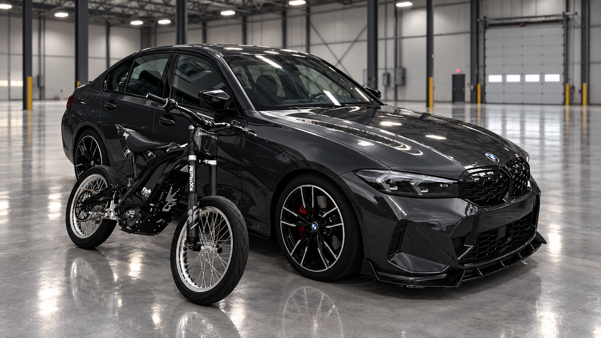 E Racing オーバーオール ブラック　　エンドレス Forged Racing | Premium Sur-Ron, Talaria & E-Moto Upgrade Parts