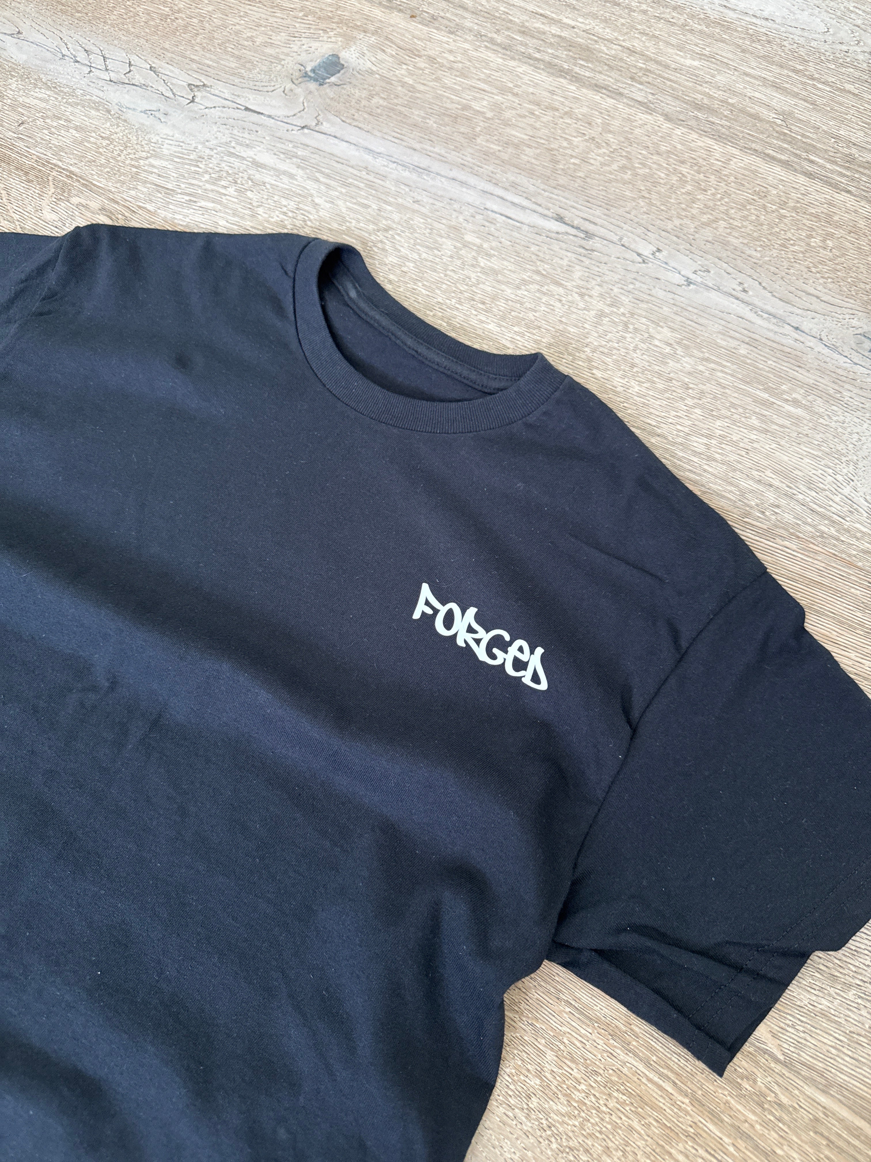 Forged Racing V2 Shirt - Black (ADULT SIZE)