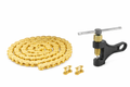 Tuttio Soleil 01 & Yozma Gold Chain Upgrade – Heavy Duty 420 E-Bike Chain (116 Links)