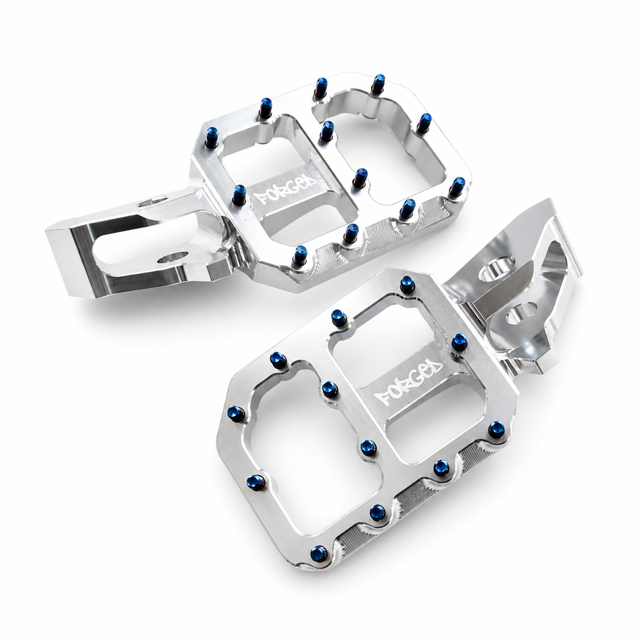 Super-Wide E-Moto Footpegs – Surron, Talaria, E-Ride Pro, 79Bike — view 2