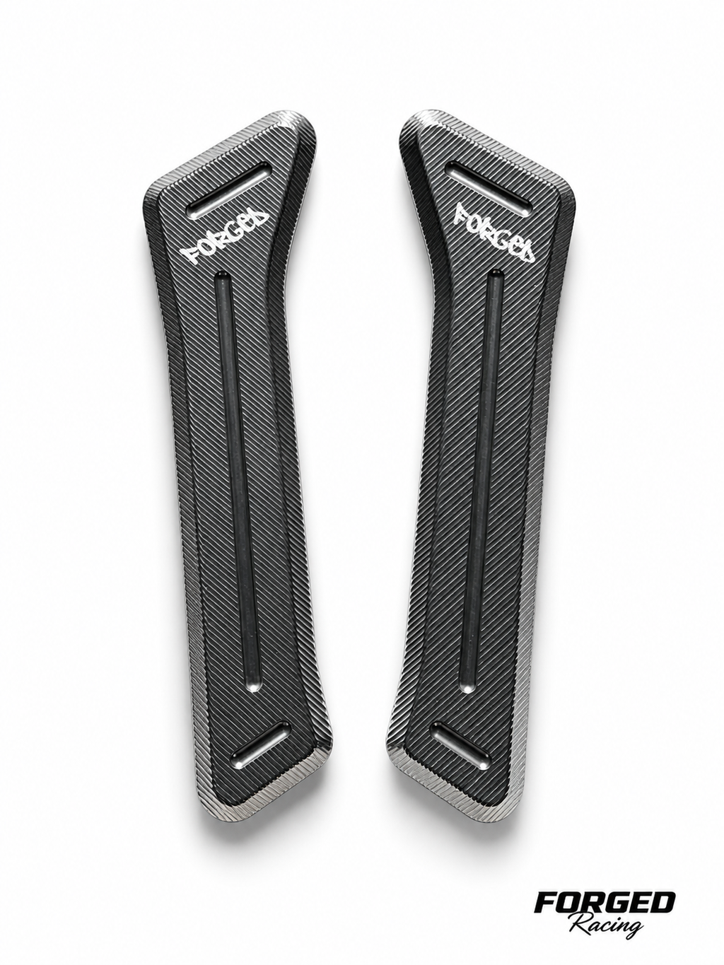 Surron Ultra Bee Metal Battery Guards | CNC Replacement (Black & Chrome)