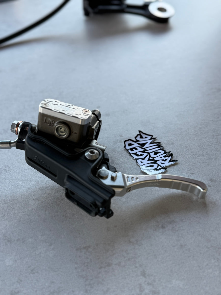 Sur-Ron Ultra Bee Brake Upgrade Kit | CNC Lever, Reservoir Cap & Hardware | Forged Racing — view 5