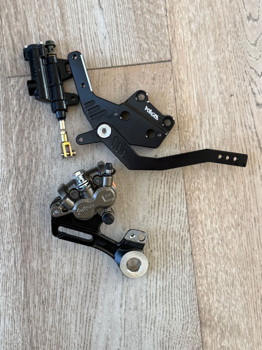 Talaria XXX Foot Brake Kit | Moto Style Rear Brake Conversion (Full Kit or Bracket Only) | Forged Racing — view 2