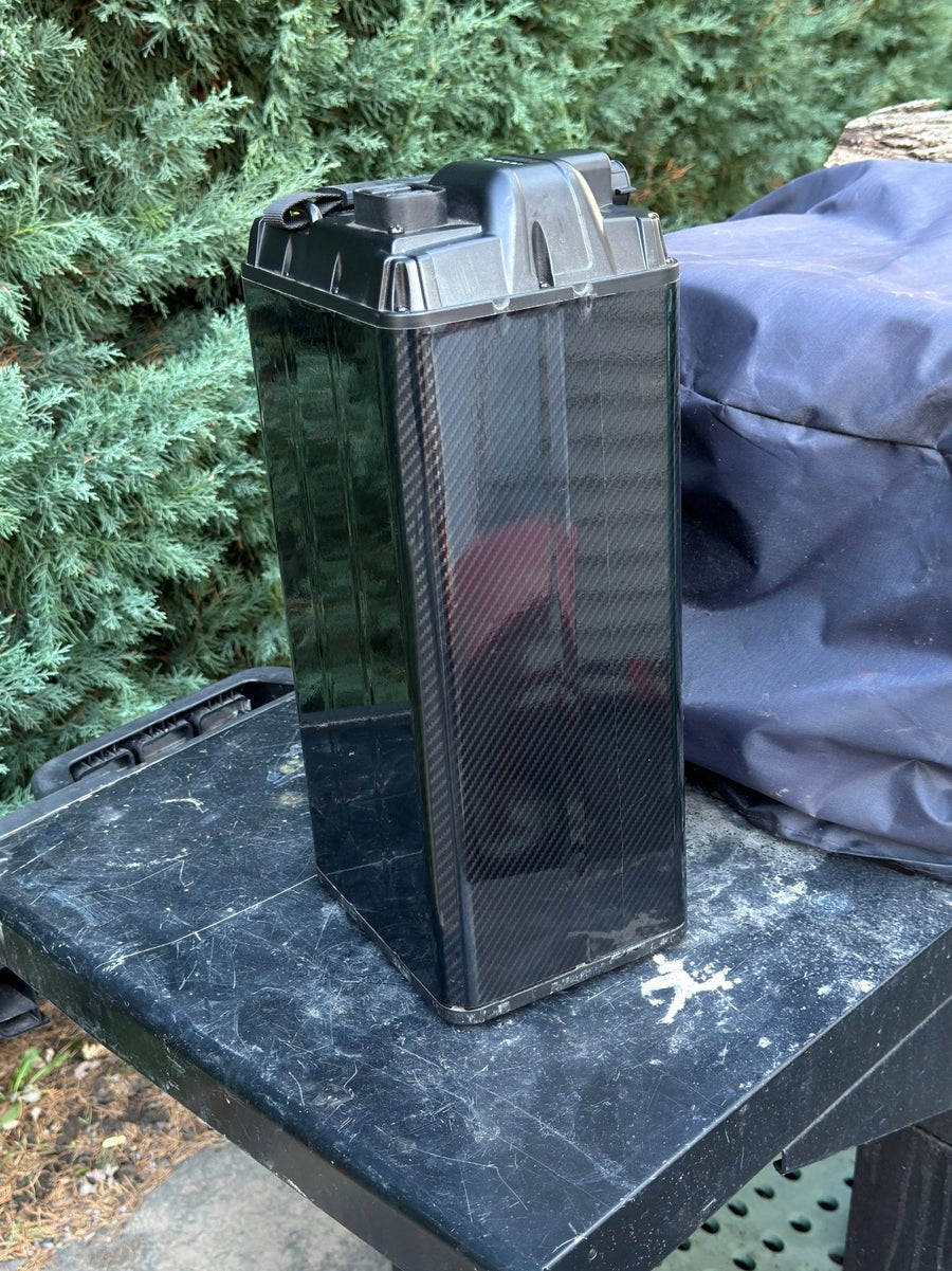 E-Bike Carbon Fiber Battery Wrap — view 2
