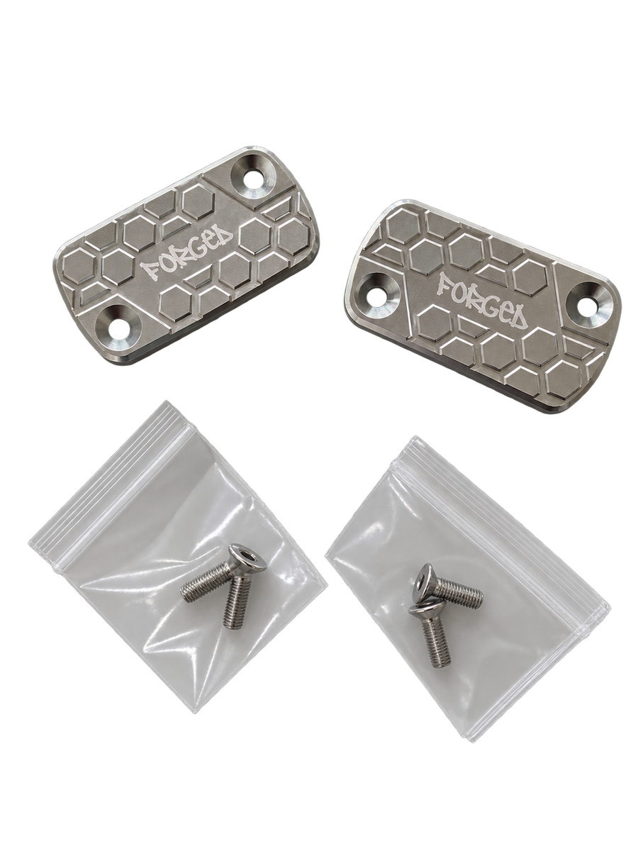 Sur-Ron Ultra Bee Brake Reservoir Cap | CNC Metal Upgrade (Black & Chrome)