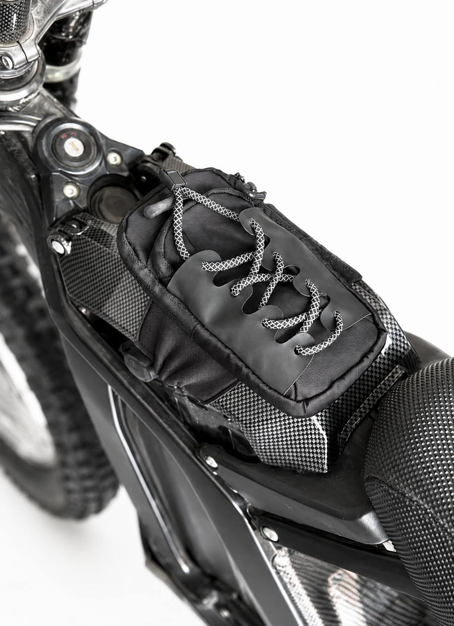 E-Bike Battery Storage Bag / Seat Pouch | Universal E-Moto Storage for Surron, Talaria, Tuttio & More