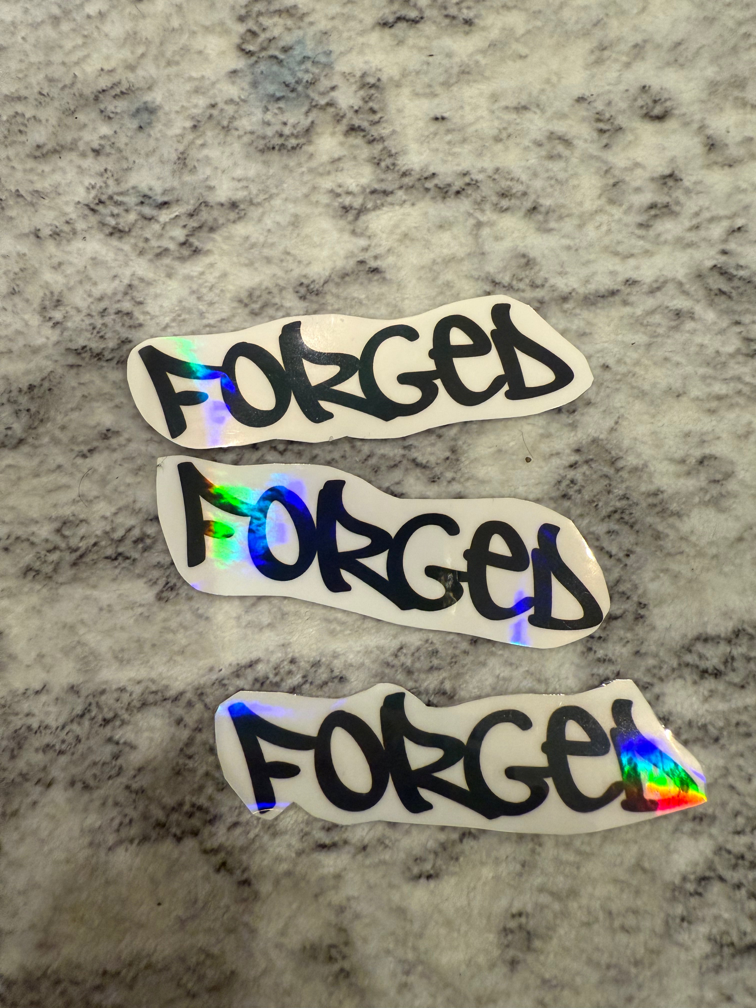 Stickers – Forged Racing