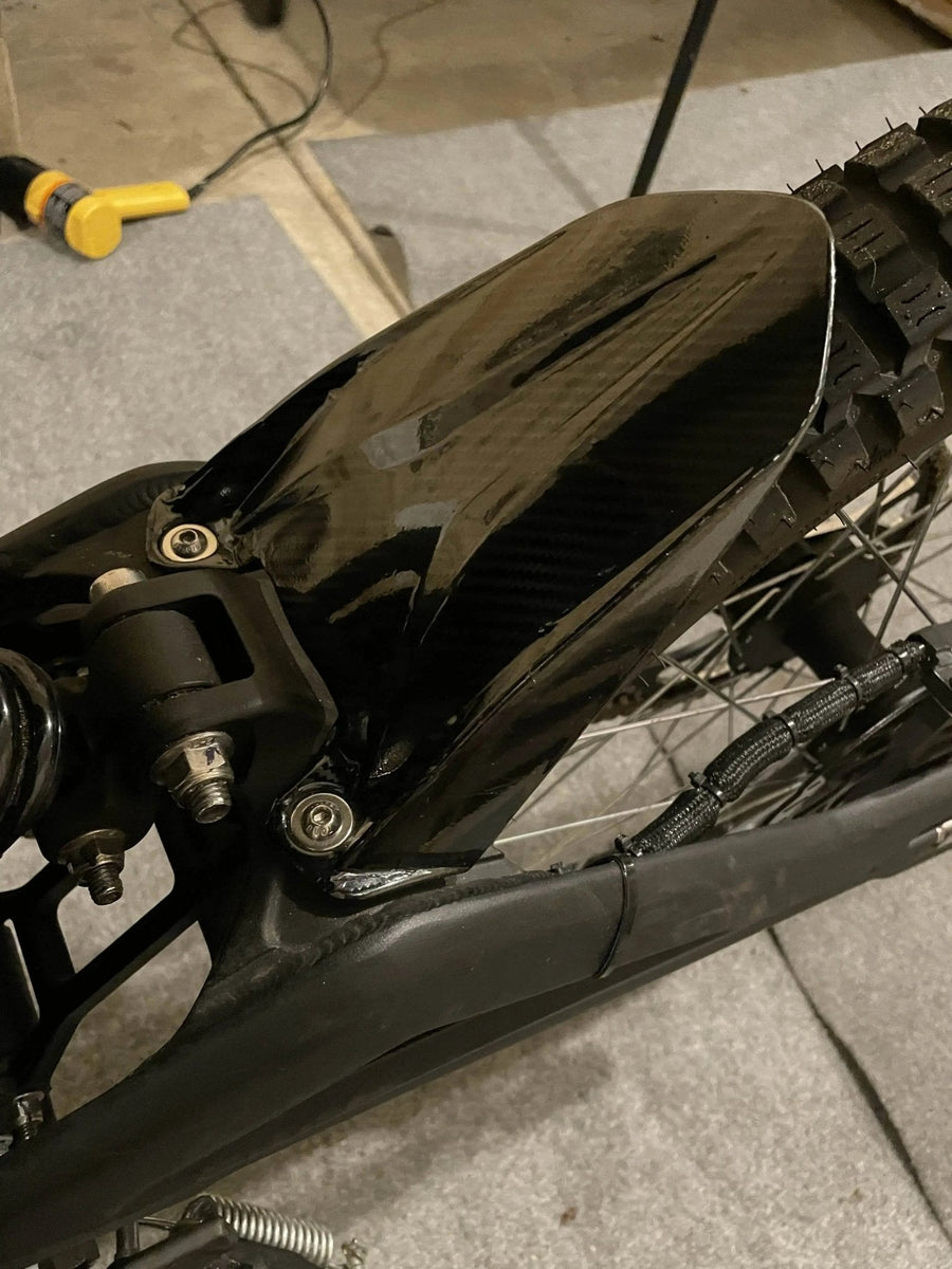 Talaria Mx3/Mx4 Carbon Fiber Wrap Kit — view 4