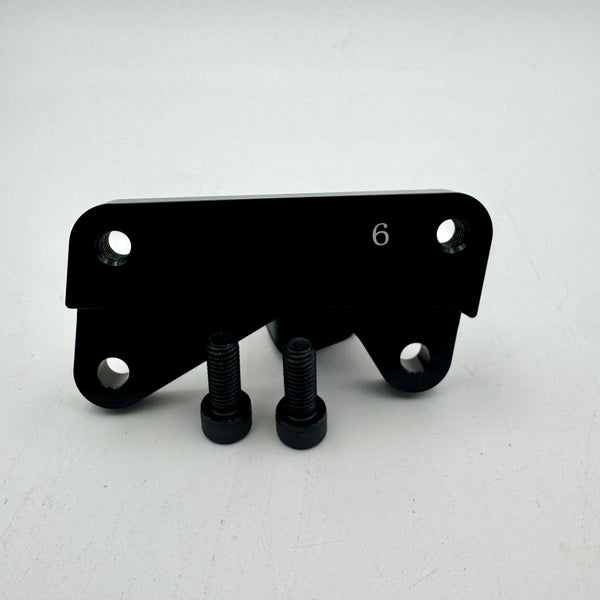 Yamaha YZ Caliper Relocation Bracket — 320mm Oversize Rotor (2010s)