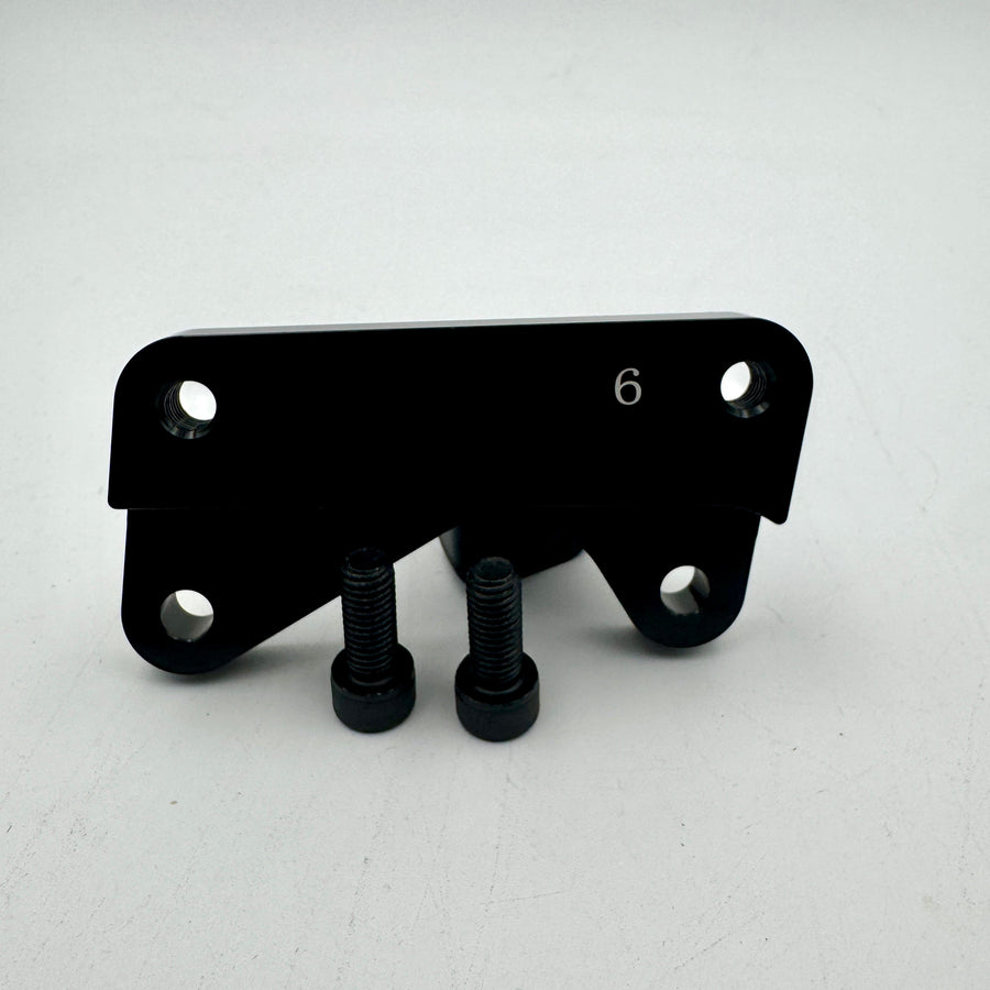Yamaha YZ Caliper Relocation Bracket — 320mm Oversize Rotor (2010s)