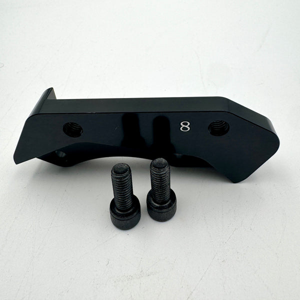 Italian Husqvarna Caliper Relocation Bracket — 320mm Oversize Rotor