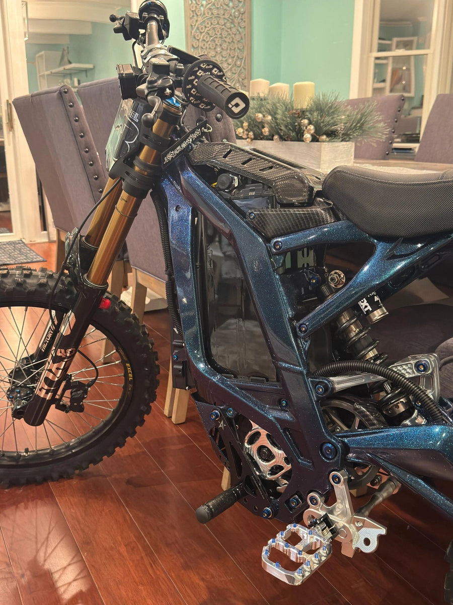 E-Bike "invisible" Vantablack Battery Wrap — view 5