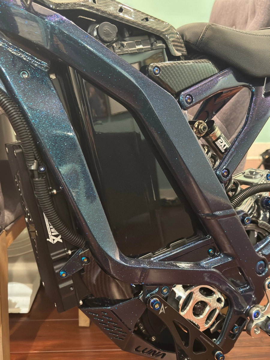 E-Bike "invisible" Vantablack Battery Wrap — view 8