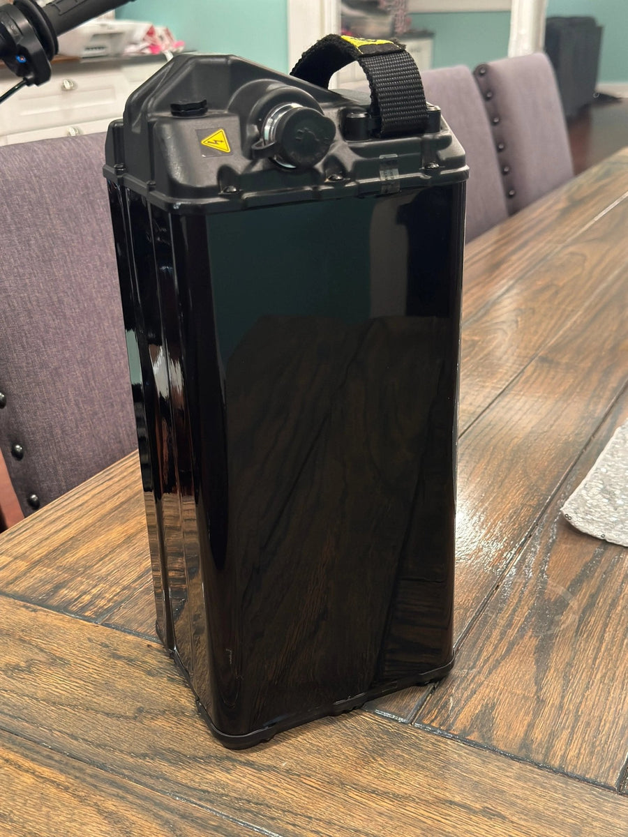 E-Bike "invisible" Vantablack Battery Wrap — view 7