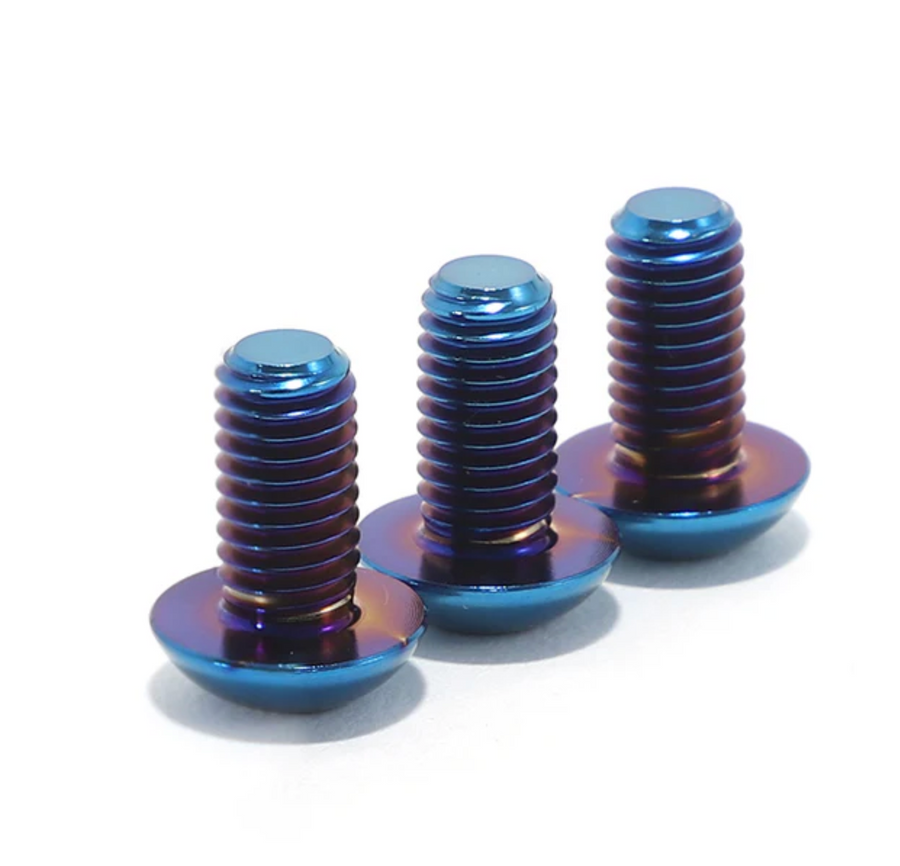 Talaria XXX Key Cover titanium bolts — view 2
