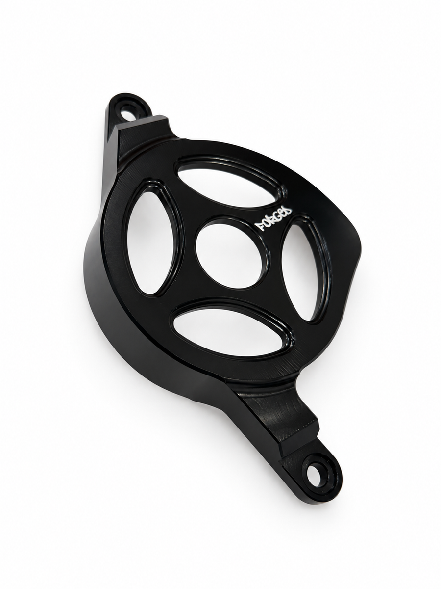 Forged Racing Talaria XXX Metal Motor Cover Upgrade – Glossy Black
