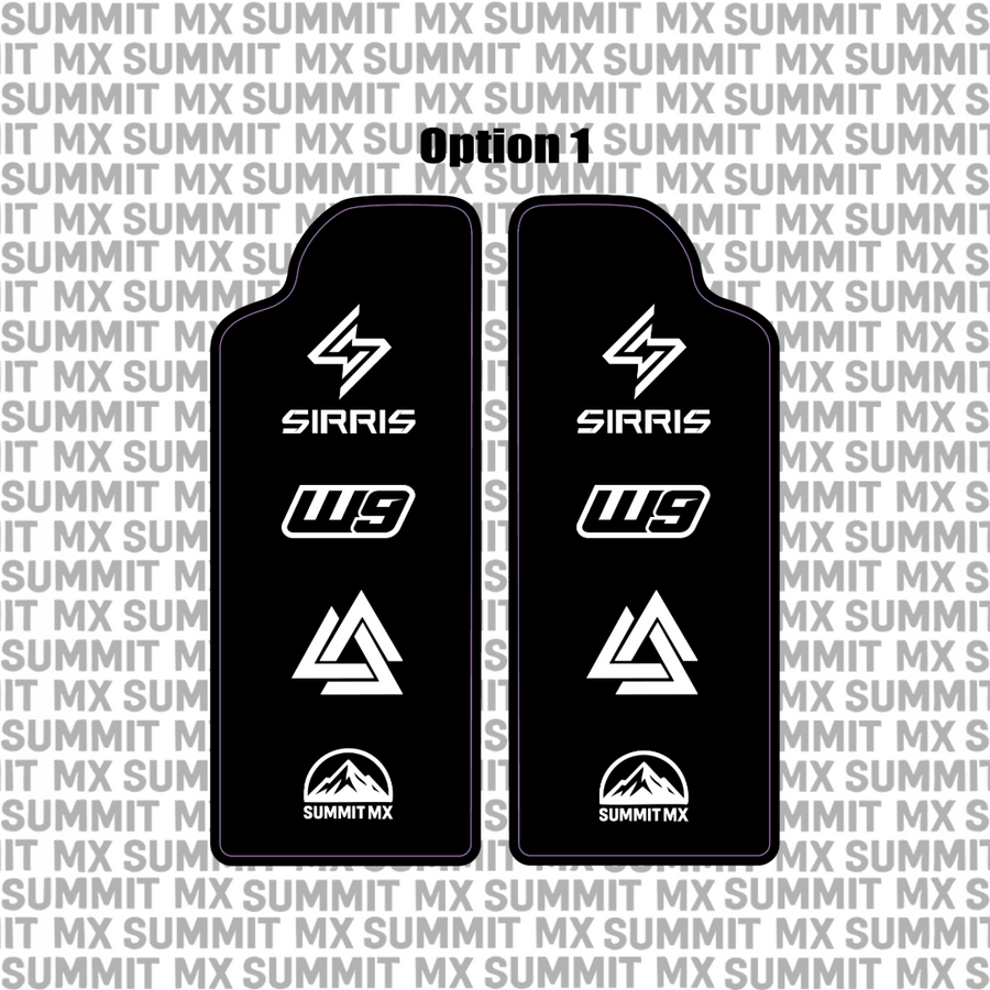 Sirris Fork Guard Decal