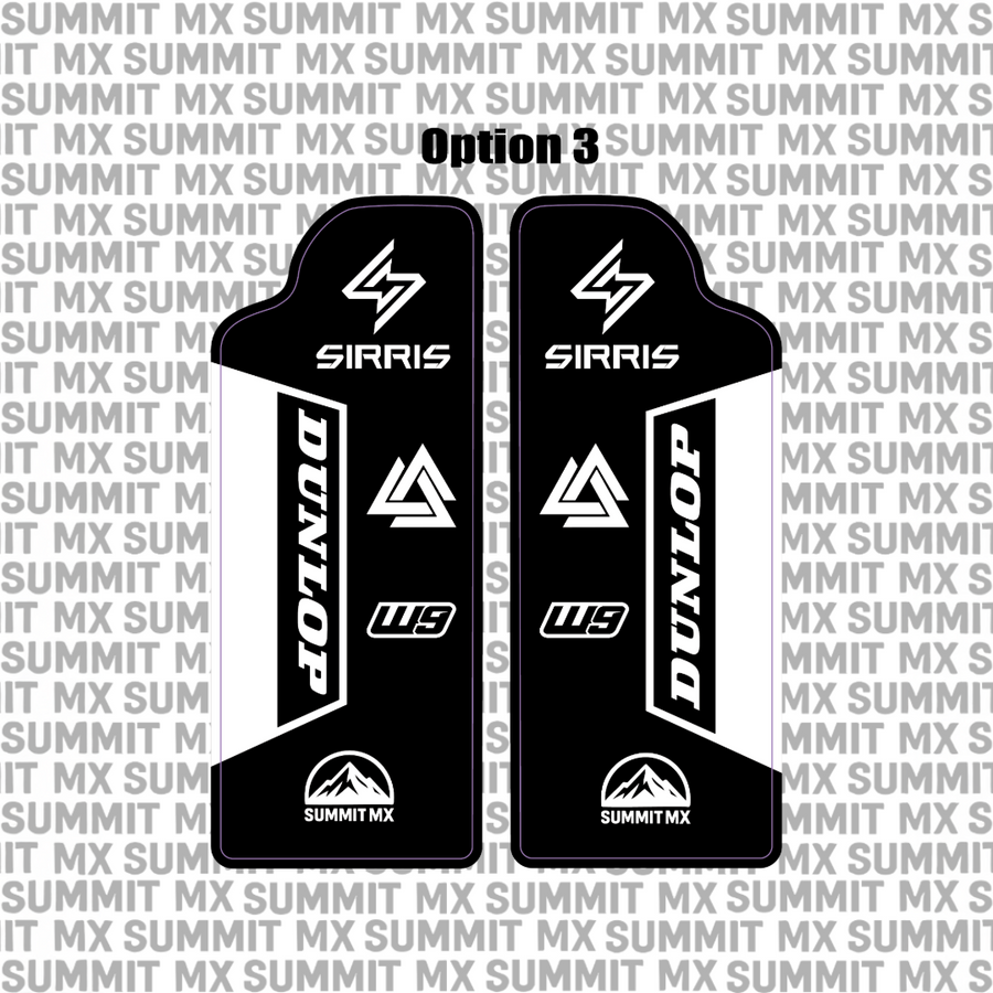Sirris Fork Guard Decal
