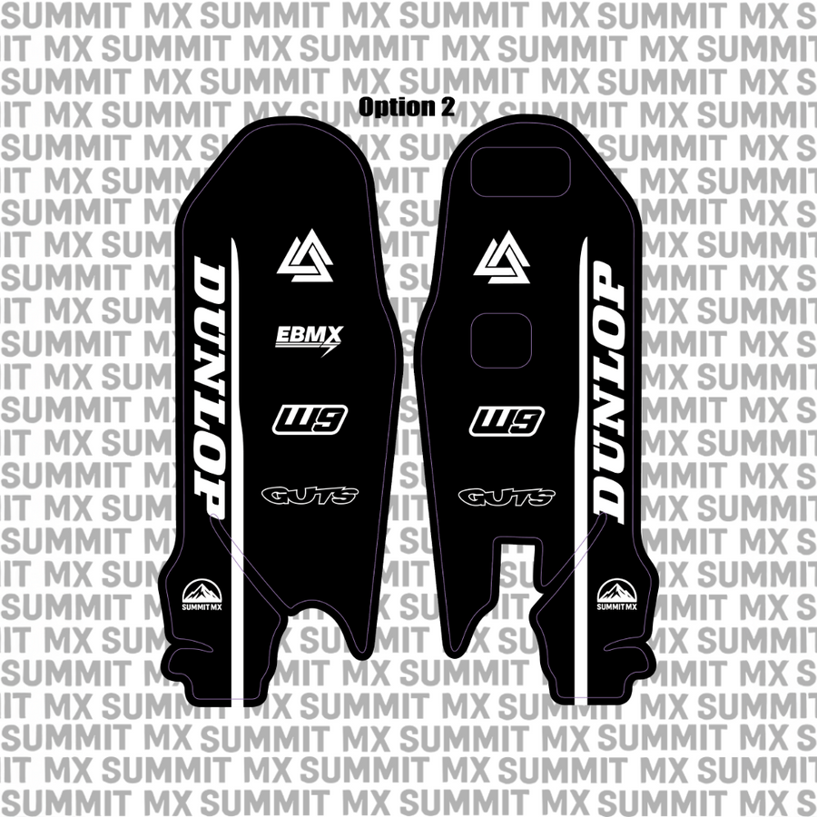 Ultrabee Fork Guard Decal