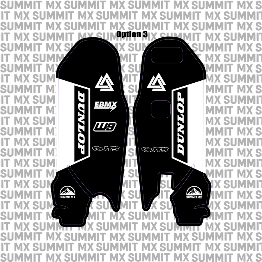 Ultrabee Fork Guard Decal