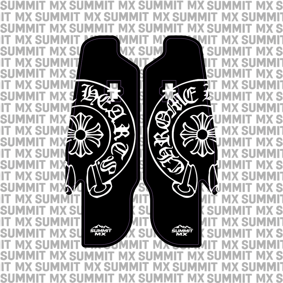 Chrome Hearts Fork Guard Decals