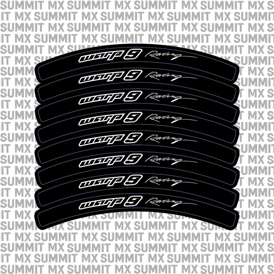 Warp 9 Rim Decals