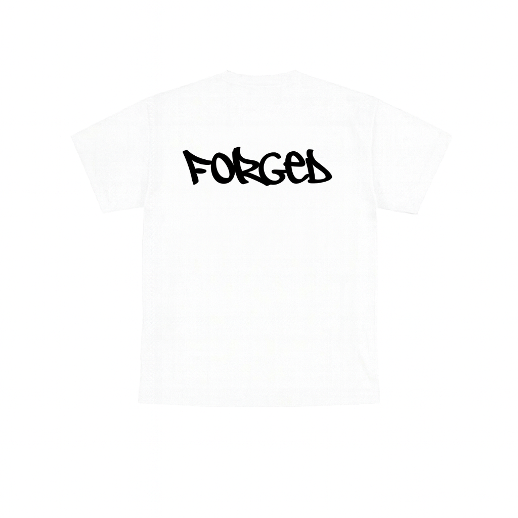 Forged Racing V2 Shirt - White (ADULT SIZE)