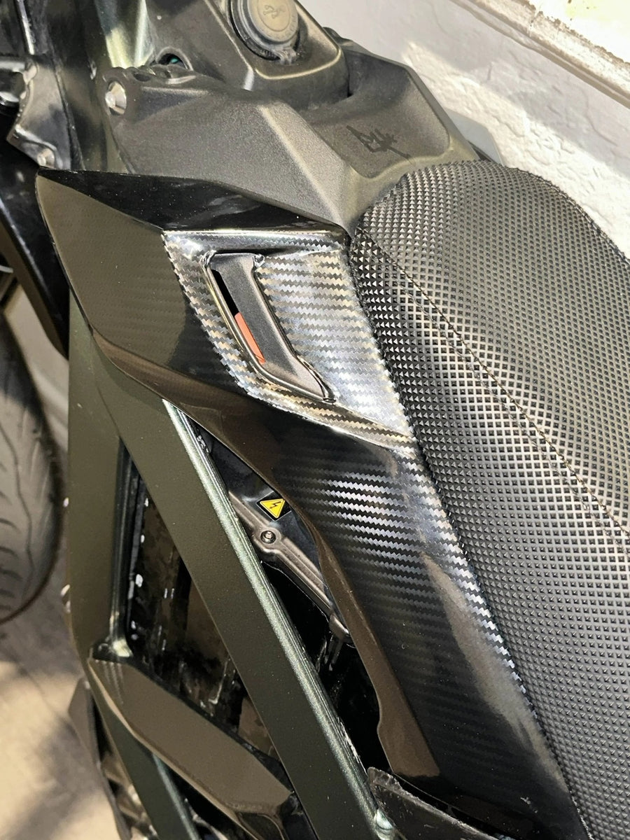 Surron Ultra Bee Carbon Fiber Wrap Kit — view 3