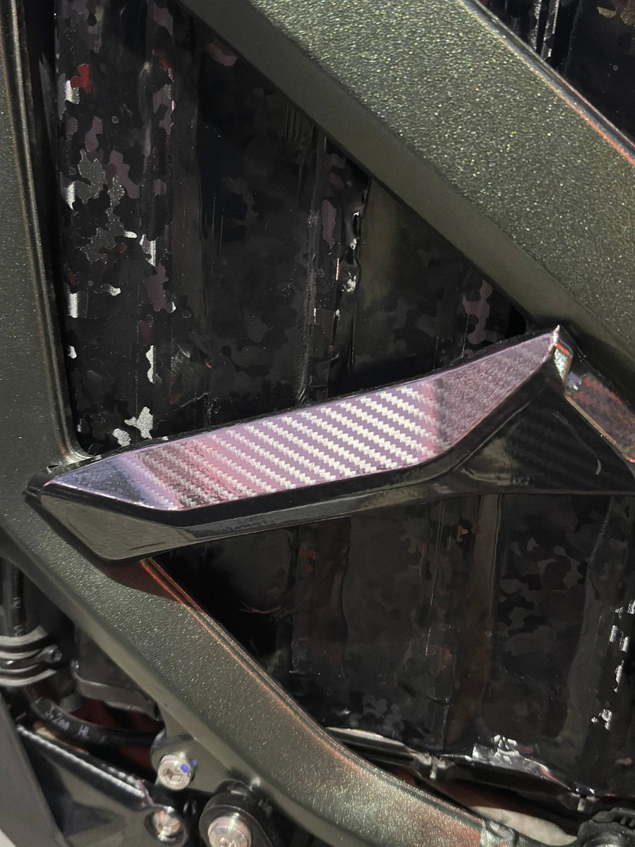 Surron Ultra Bee Carbon Fiber Wrap Kit — view 4