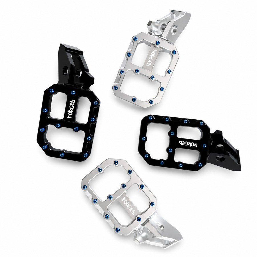 Super-Wide E-Moto Footpegs – Surron, Talaria, E-Ride Pro, 79Bike — view 4