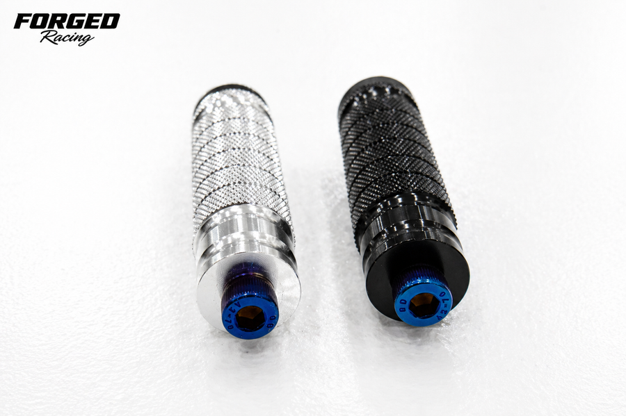 Titanium Style Foot Lock Bolts – Blue Anodized Lightweight Motorcycle / E-Moto Hardware — view 2