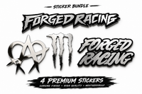 Forged Racing Variety Sticker Pack