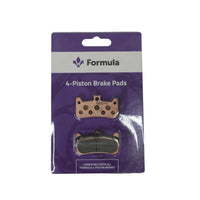 Formula 4 Piston Sintered Brake Pads