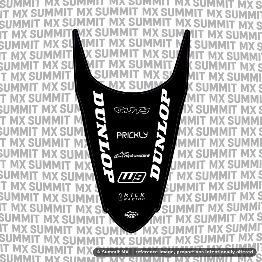 Surron Light Bee Extended Rear Fender Decal — view 2