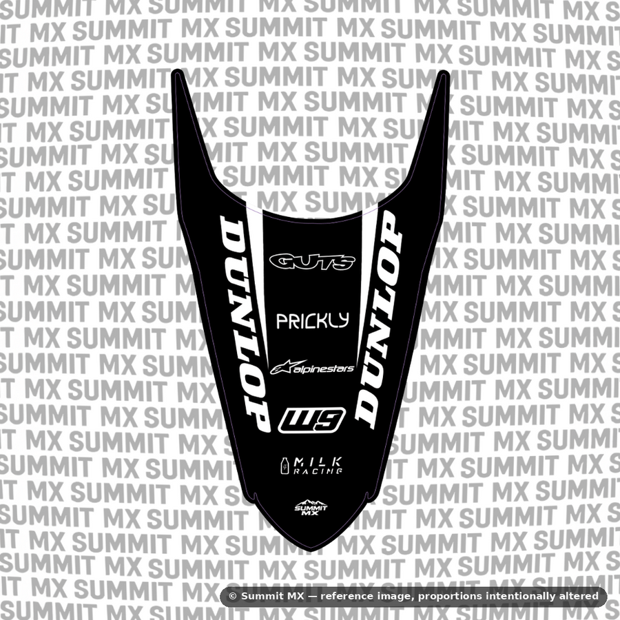 Surron Light Bee Extended Rear Fender Decal — view 3