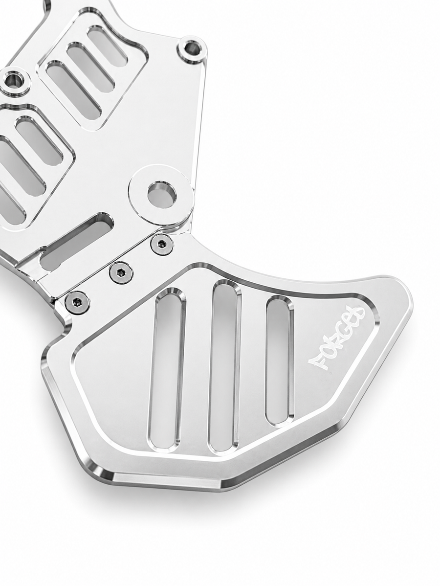Upgraded Dual Caliper Mount + Rotor Guard for Sur Ron, Talaria & Segway | Heavy Duty Metal — view 7