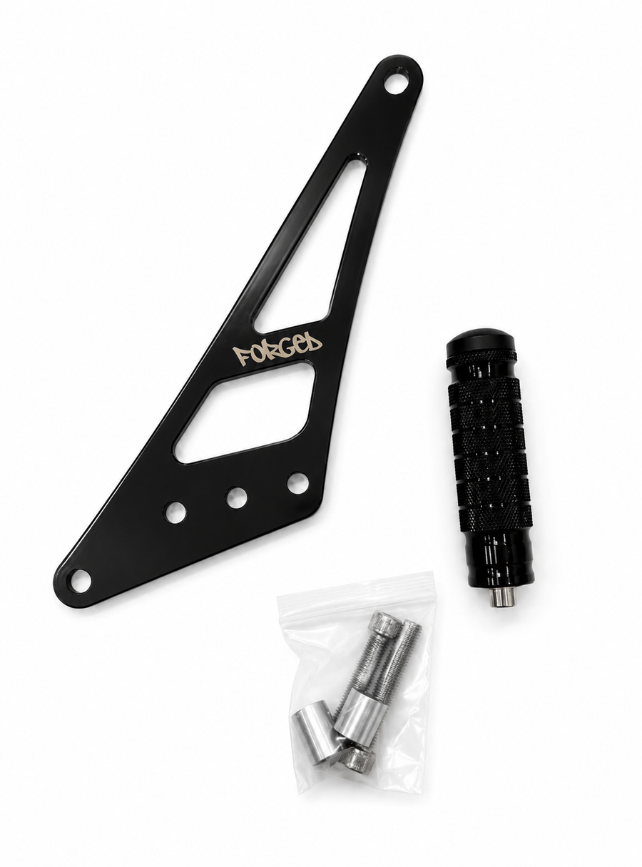Sur-Ron Ultra Bee Foot Lock Kit | CNC Metal Foot Lock Bracket (Reversible) — view 2
