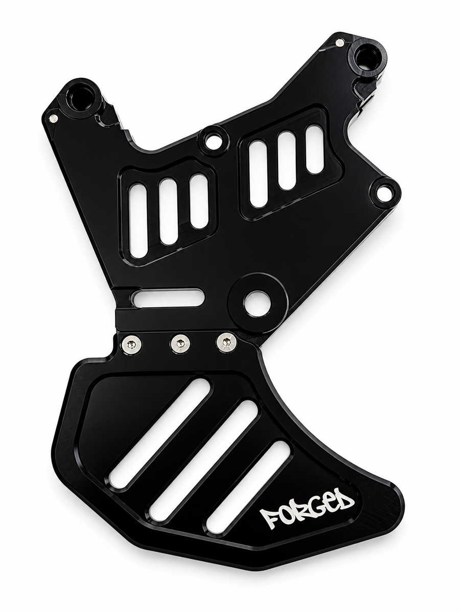 Upgraded Dual Caliper Mount + Rotor Guard for Sur Ron, Talaria & Segway | Heavy Duty Metal — view 3