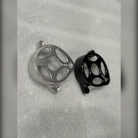 Surron Ultra Bee Metal Motor Cover – CNC Upgrade Replacement (Black & Chrome)
