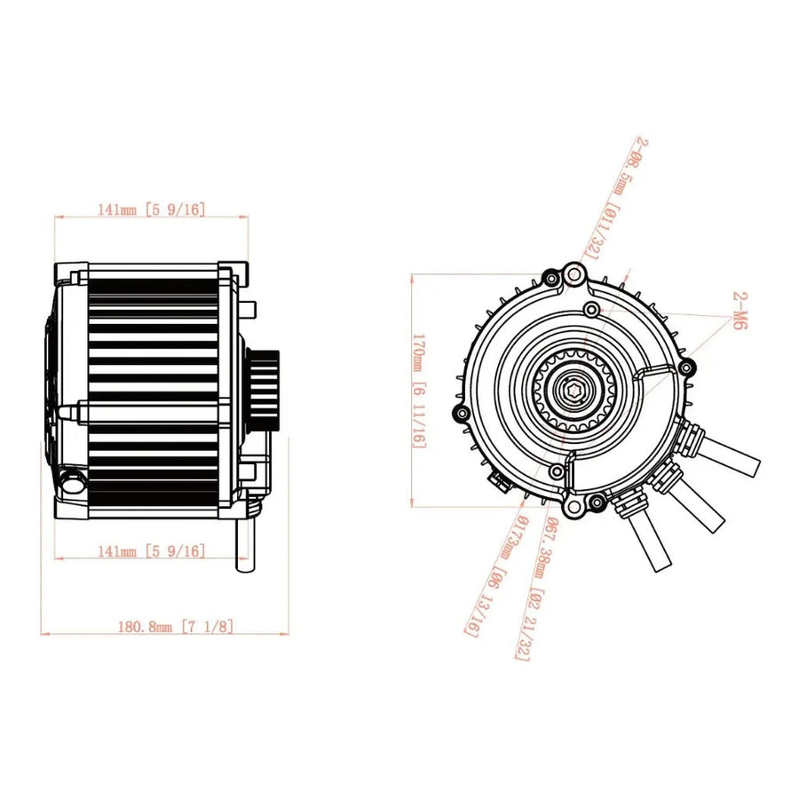 Ventus VTB Ryuga 81kW Motor