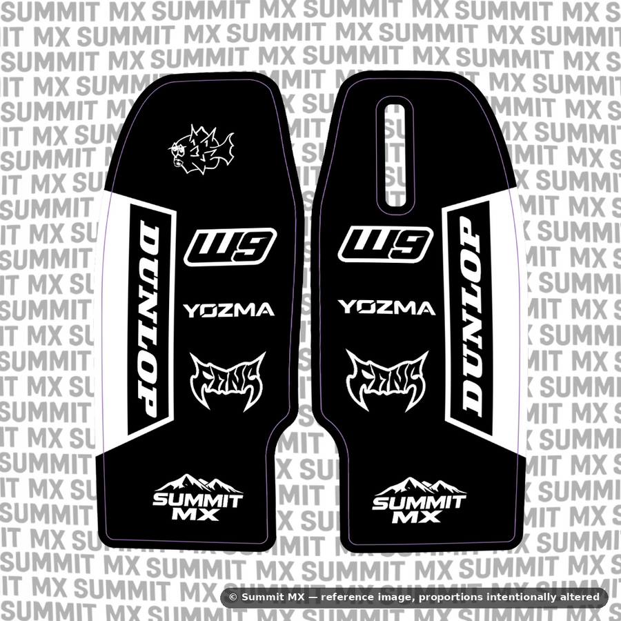 Yozma IN10 Fork Guard Decals — view 4