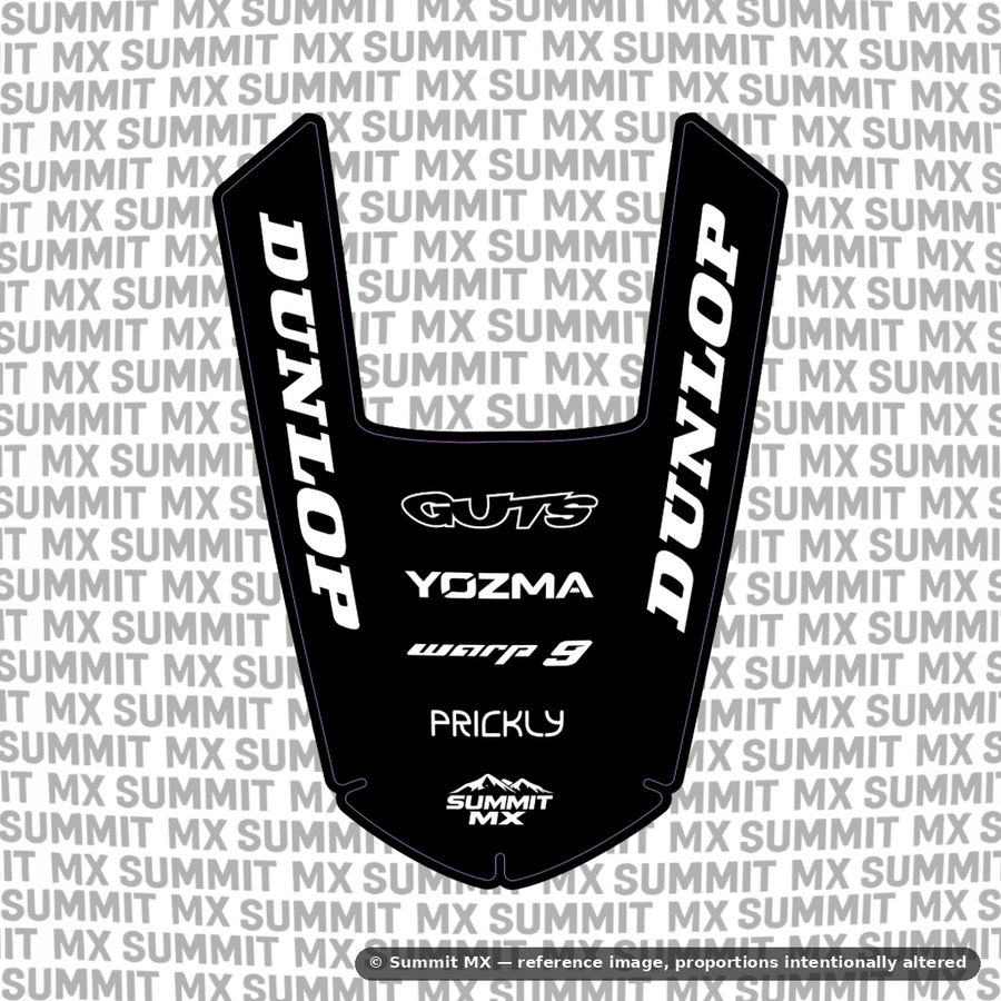 Yozma IN10 Rear Fender Decal — view 2