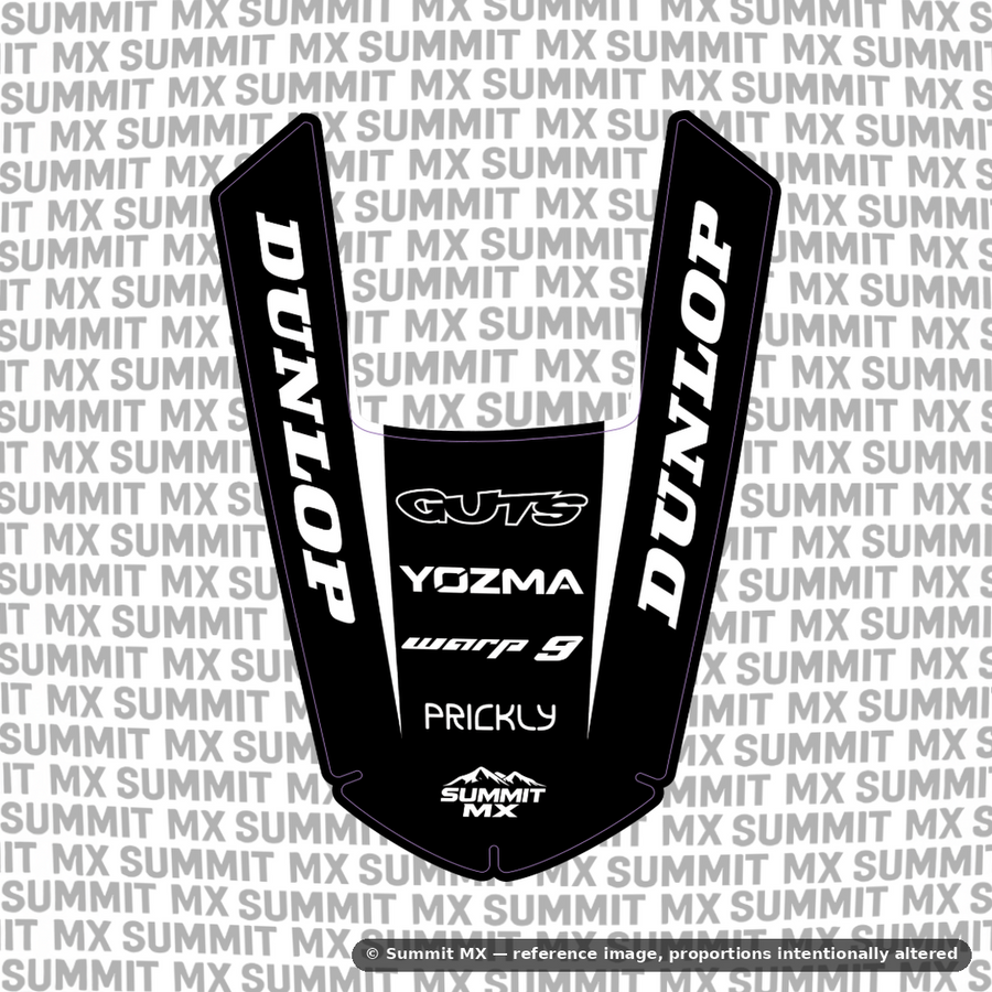 Yozma IN10 Rear Fender Decal — view 3